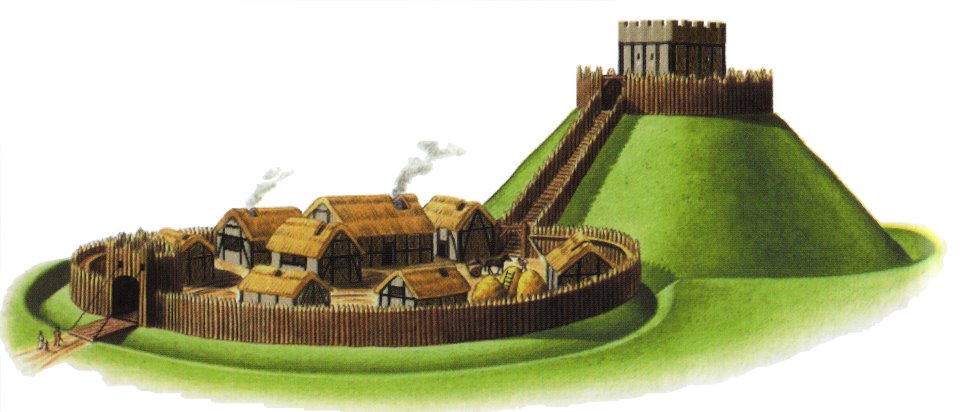medieval castle in fantasy