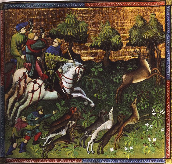 medieval lords hunting