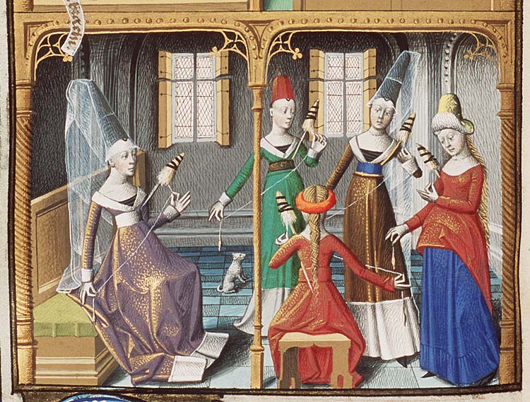 spinsters - middle ages women