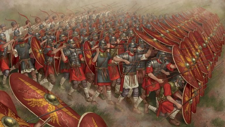 roman battle tactics