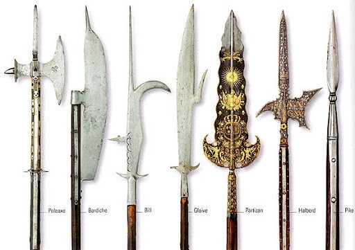 bardiche medieval weapon