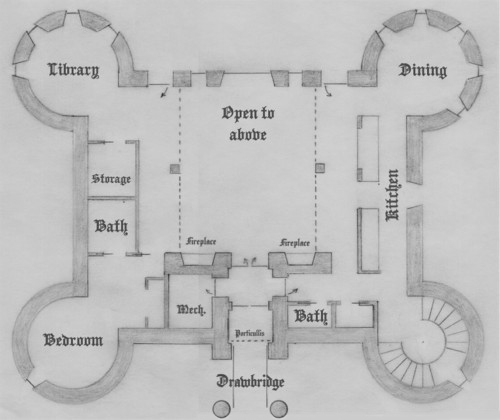 fantasy castle floor plans