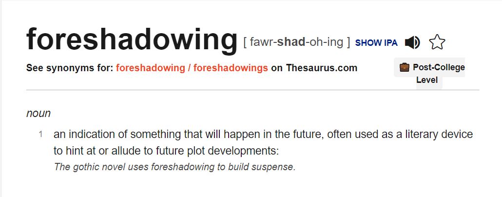 How to Use Foreshadowing - Helping Writers Become Authors